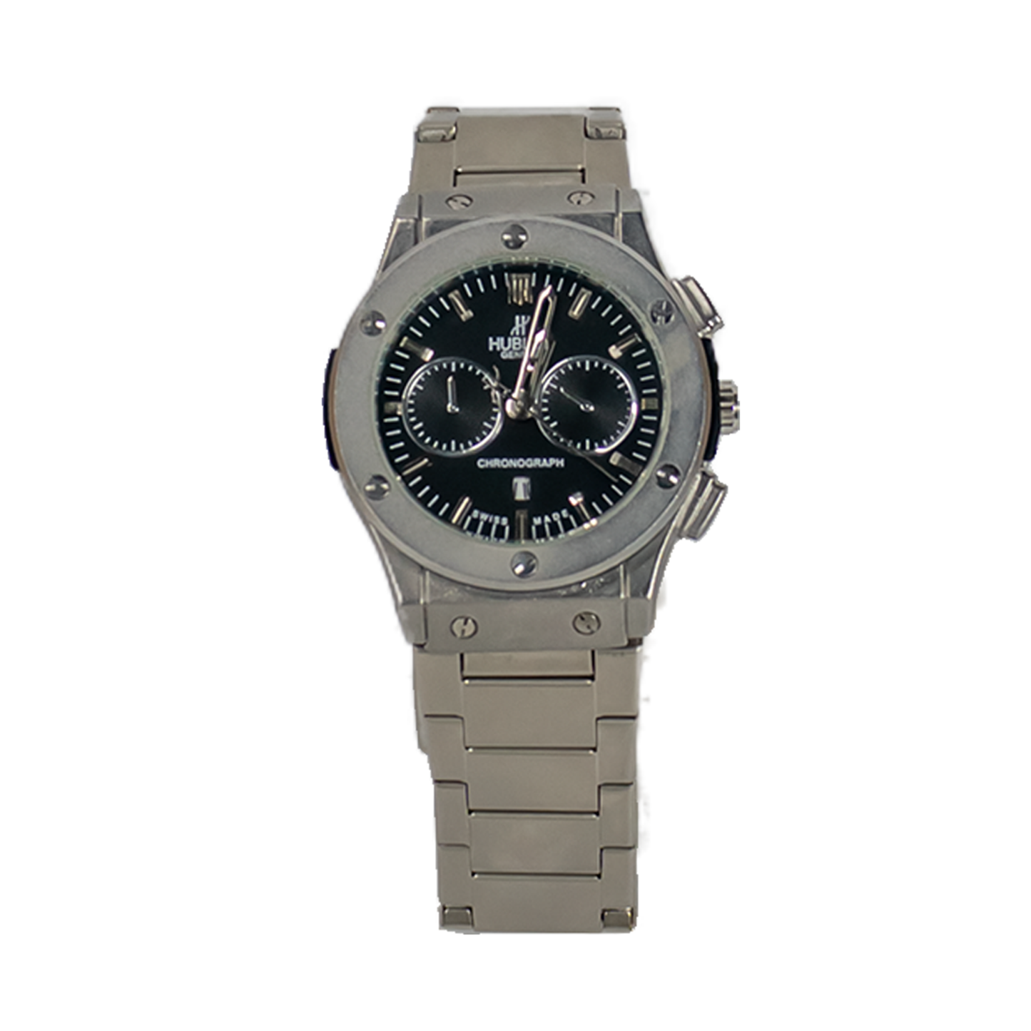 HUBLOT Black/ Sliver Grey